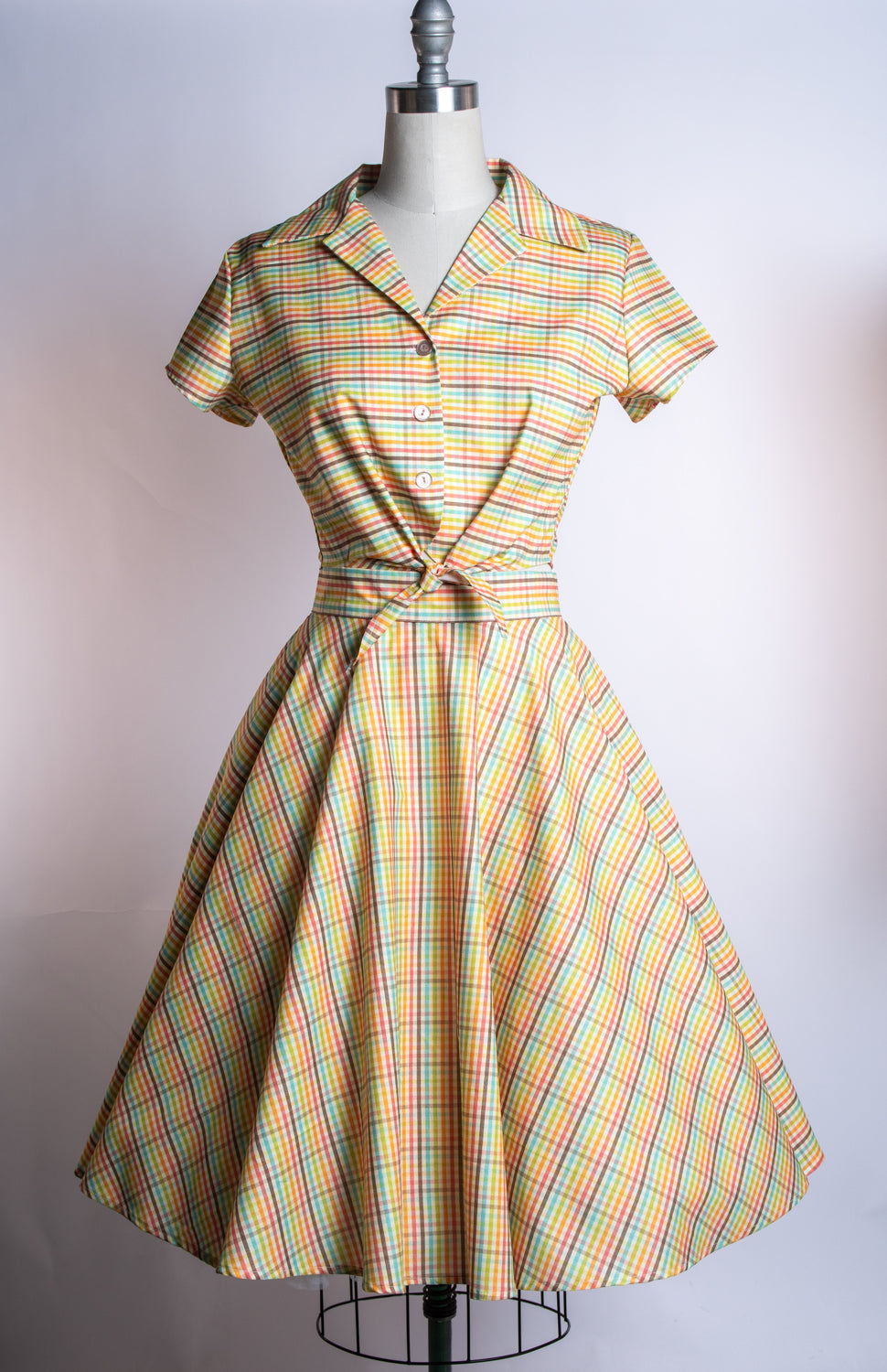 Circle Skirt, Vintage Plaid – Quirks!