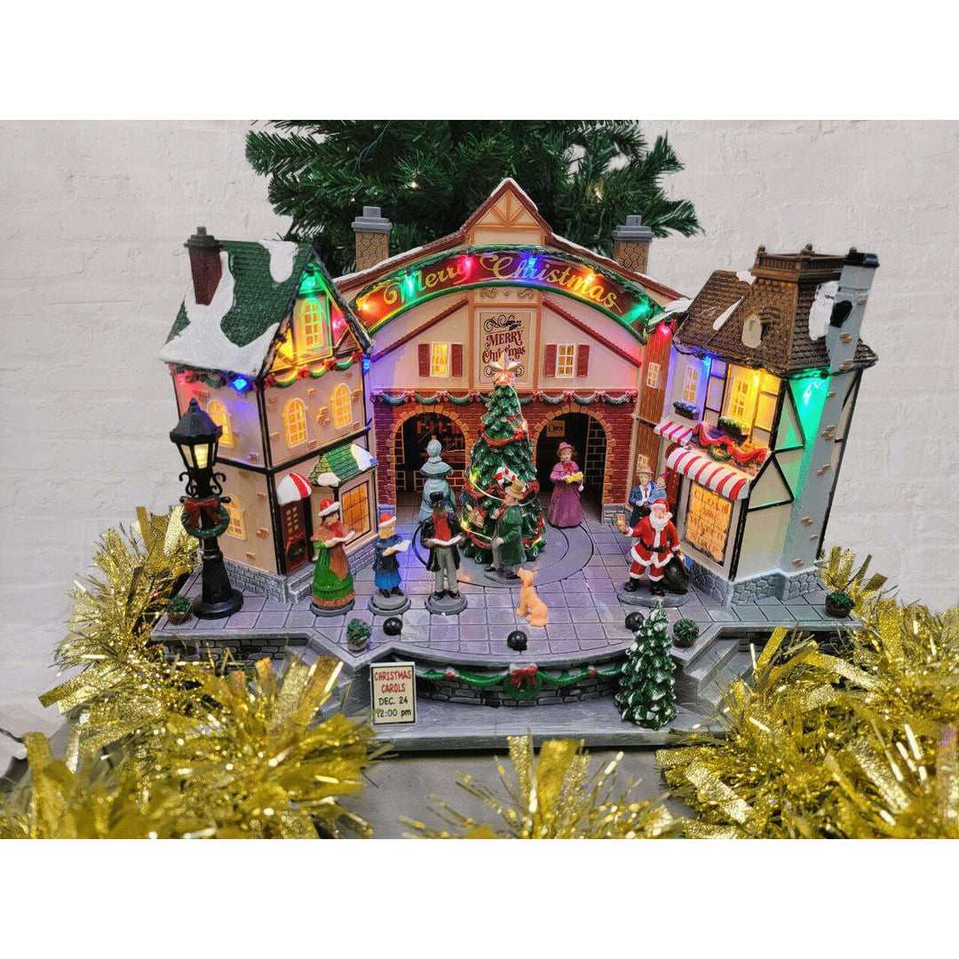 City Centre Tree - Christmas Carols. Christmas Village F07M4-23-216