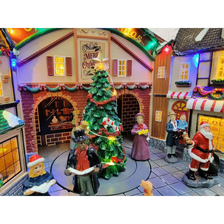 City Centre Tree - Christmas Carols. Christmas Village F07M4-23-216