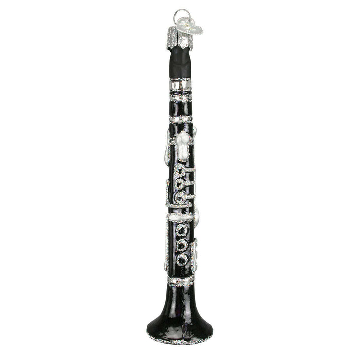 Old World Christmas Clarinet Blown Glass Ornament