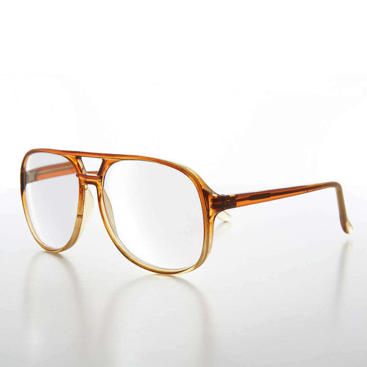 Classic Chestnut Aviator Vintage Reading Glasses - Irwin