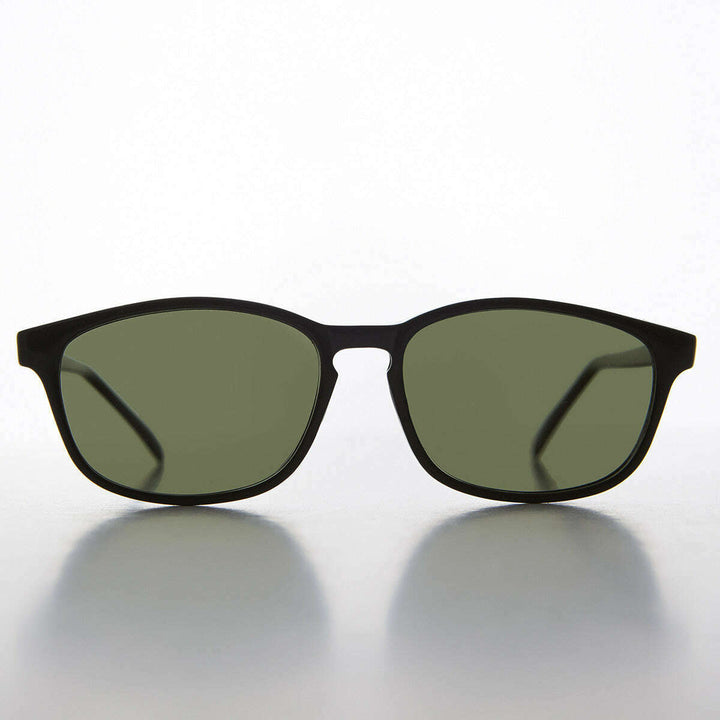 Classic Square Sunglass with Keyhole Bridge - Blake
