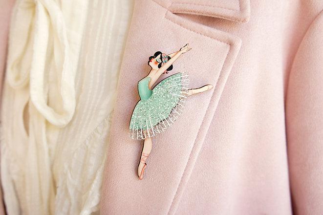 Classical Ballet Brooch by LaliBlue - Quirks!
