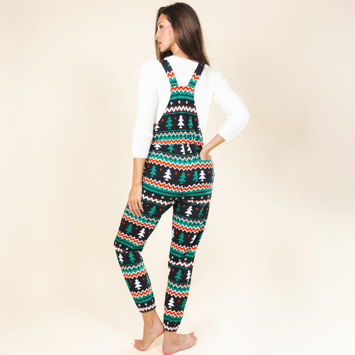 The Classic Caroler | Holiday Fair Isle Women's Pajamaralls®