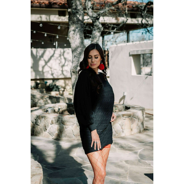 Claudia: Red Net...You Bet! Petite to Plus Size Thigh Highs