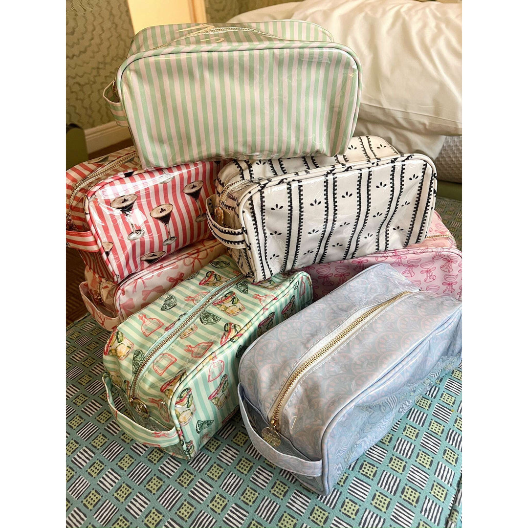 Clear Coat Toiletry Dopp Kit