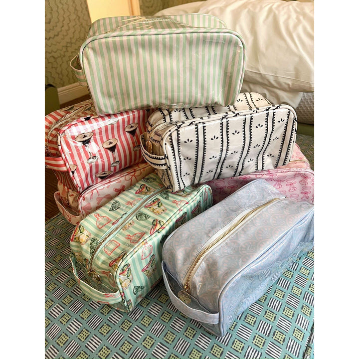 Clear Coat Toiletry Dopp Kit