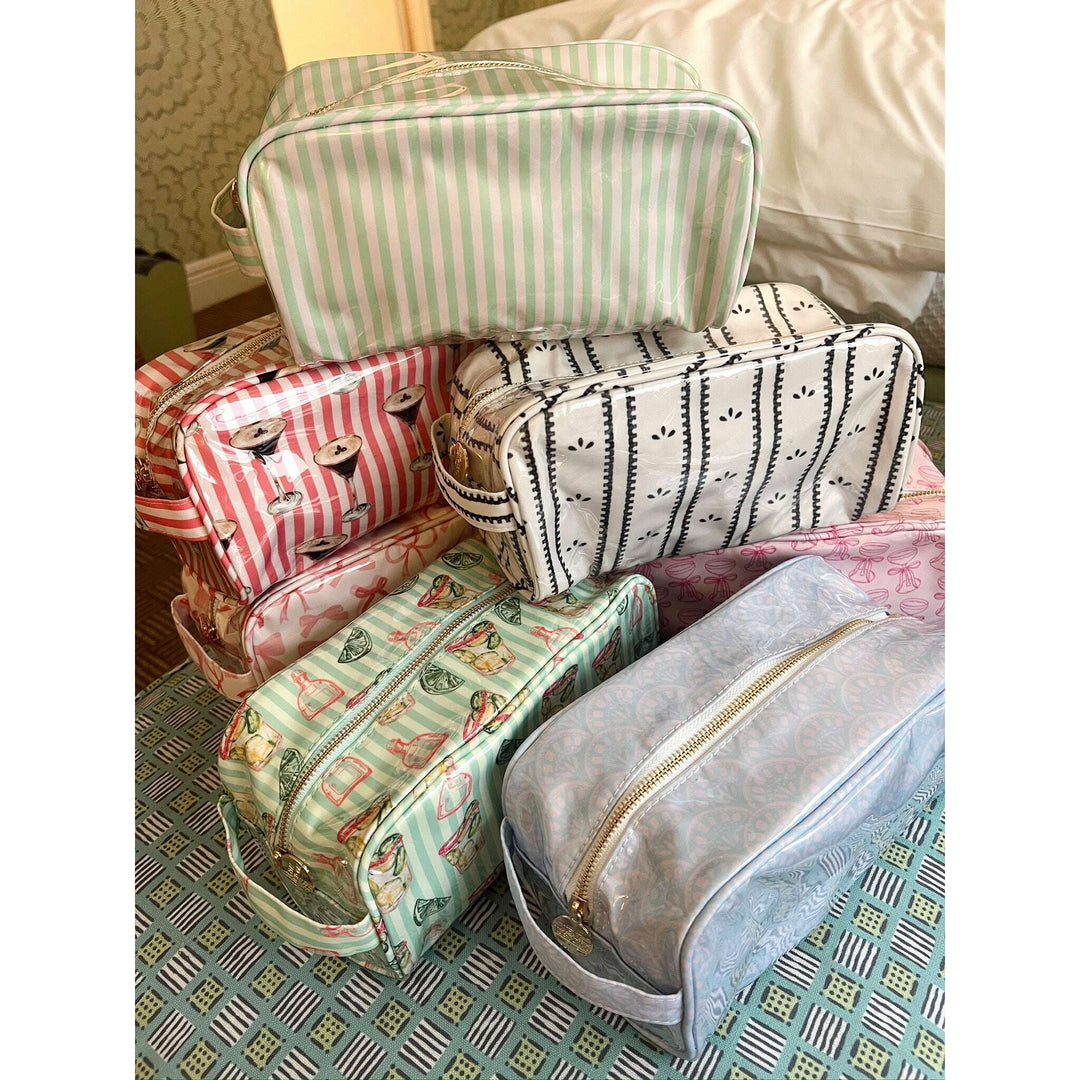 Clear Coat Toiletry Dopp Kit