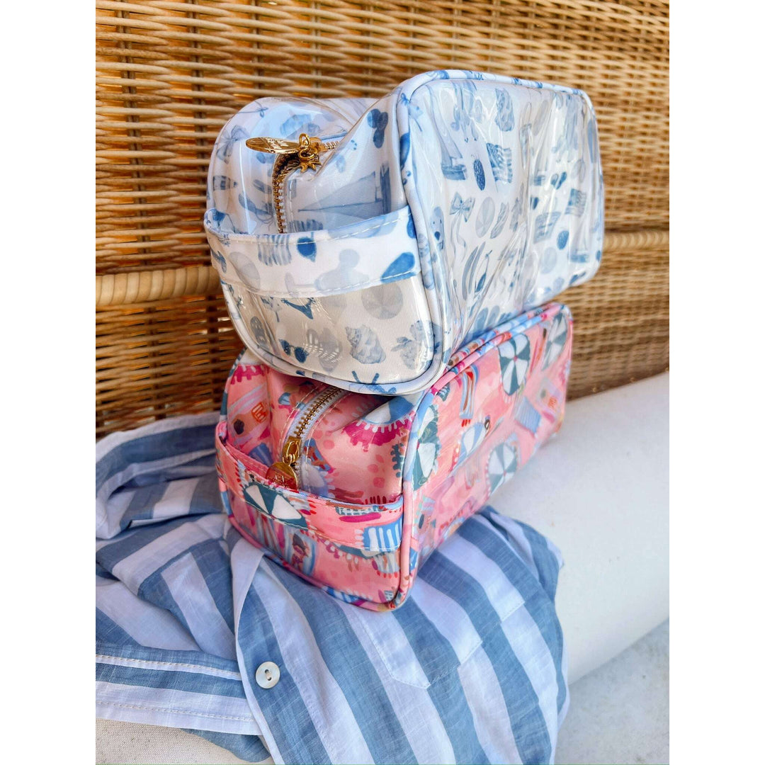Clear Coat Toiletry Dopp Kit
