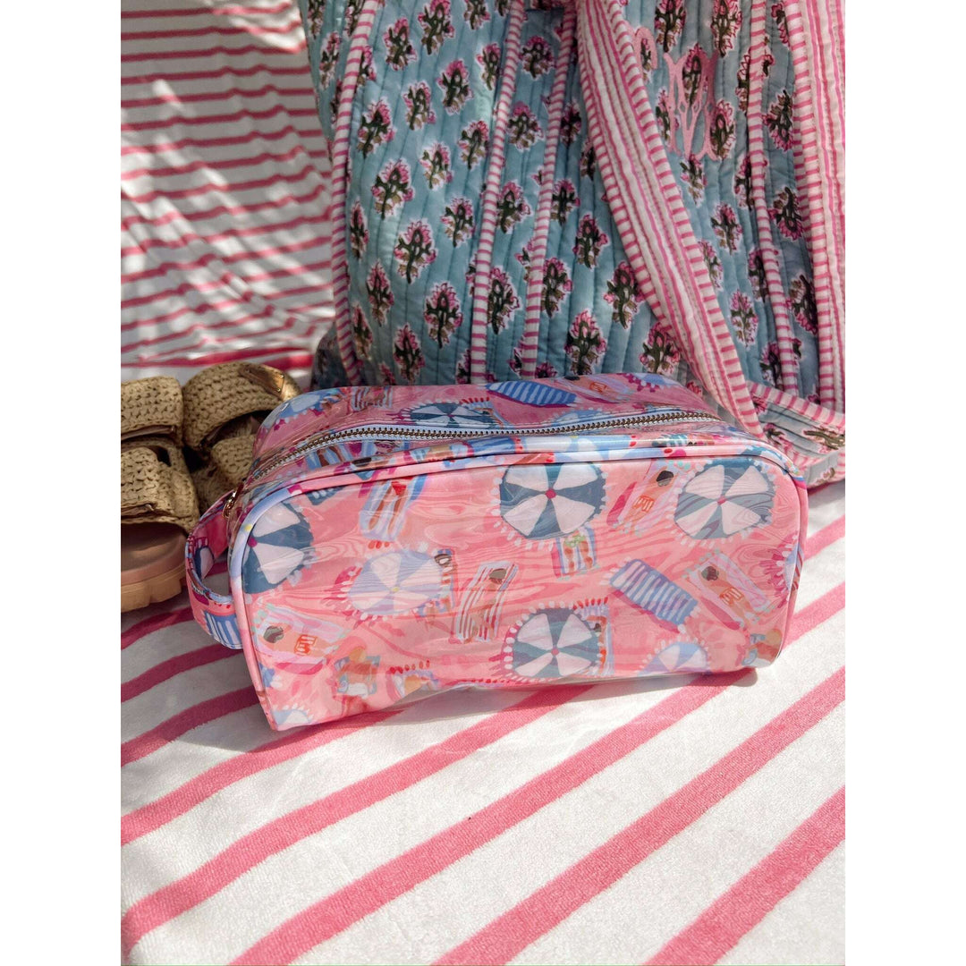 Clear Coat Toiletry Dopp Kit