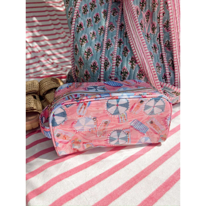 Clear Coat Toiletry Dopp Kit