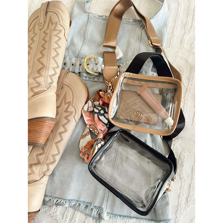 Clear Gameday + Concert Purse