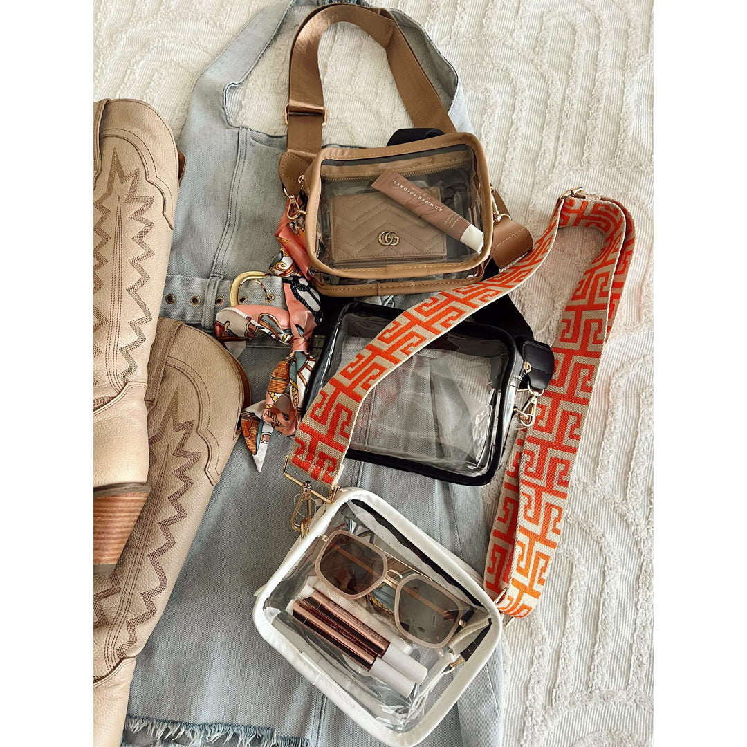 Clear Gameday + Concert Purse