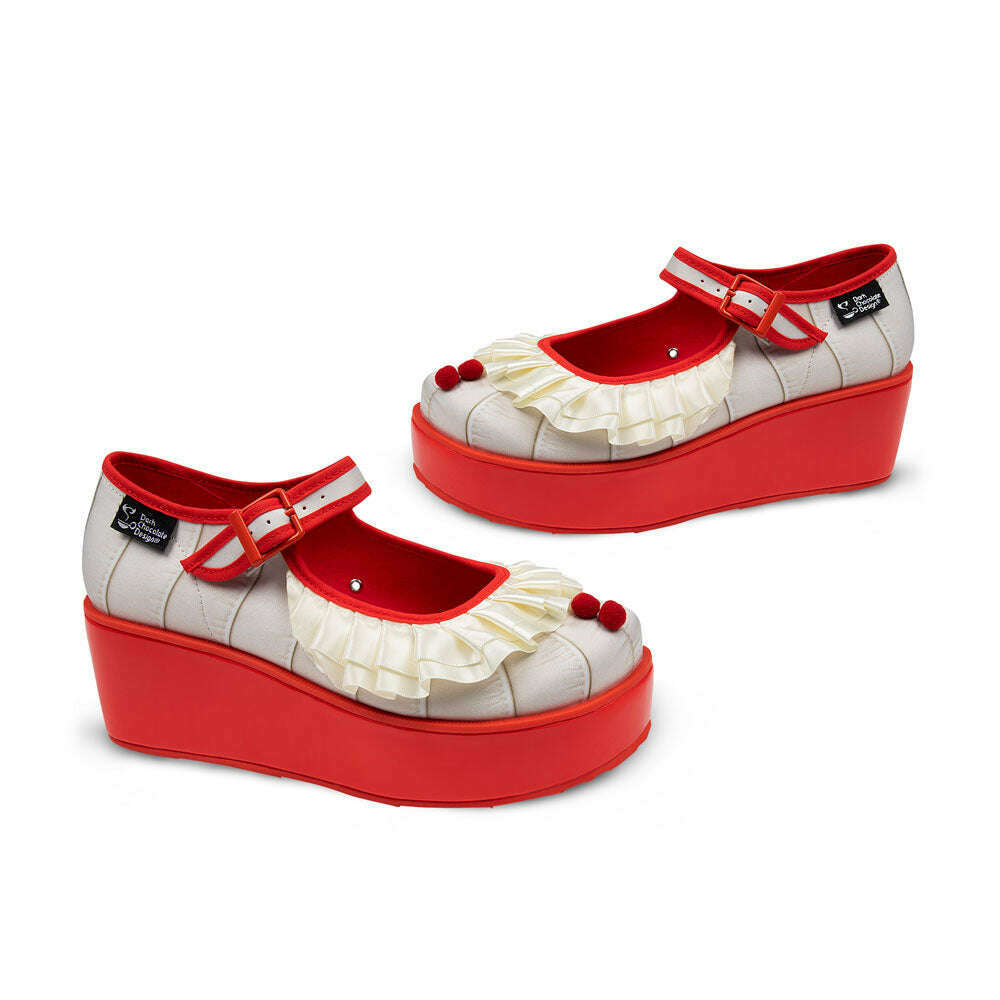 Clown Women's Mary Jane Platforms
