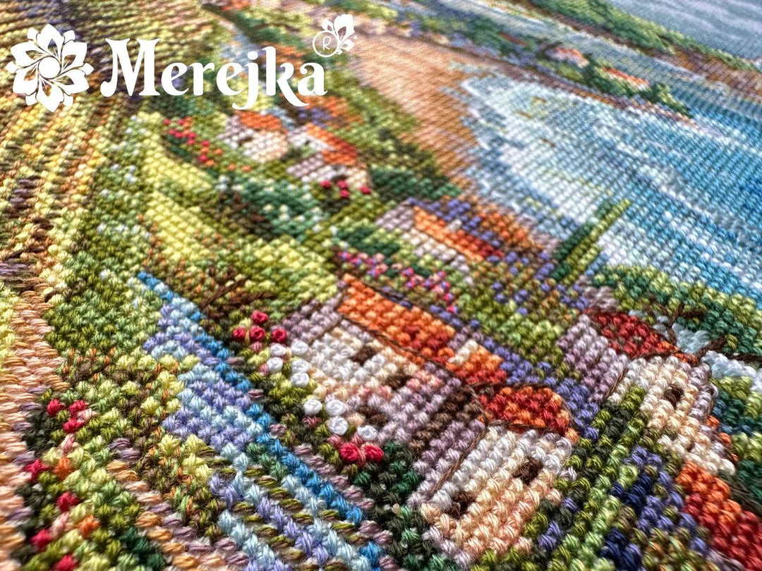 Coastline View K-226 Counted Cross-Stitch Kit