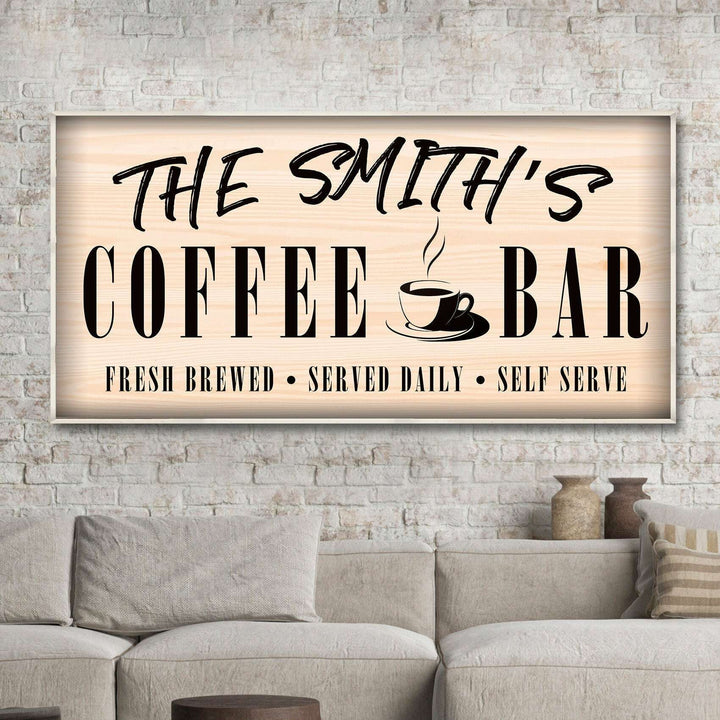 Coffee Bar Sign II
