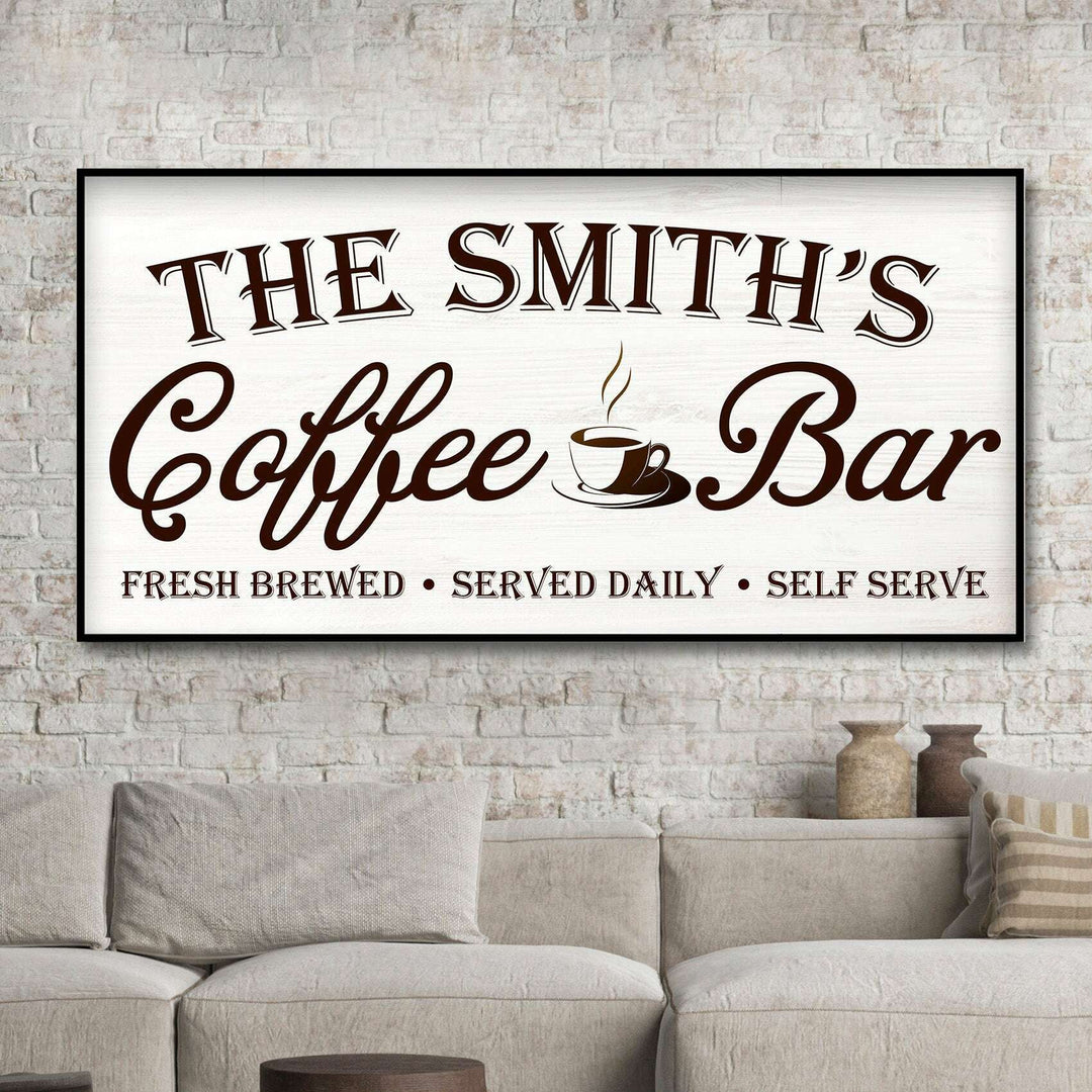 Coffee Bar Sign II