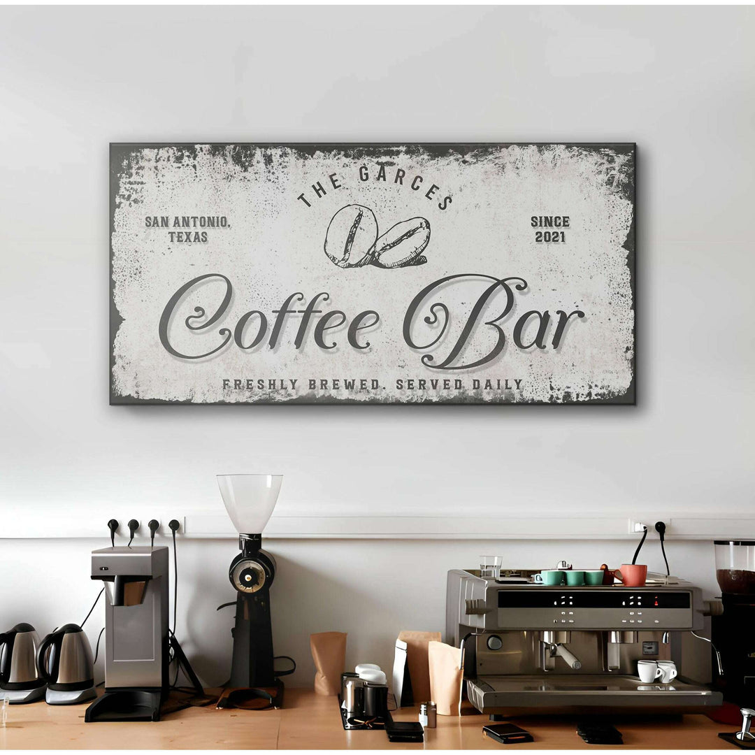 Coffee Bar Sign IV