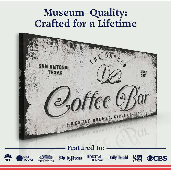 Coffee Bar Sign IV