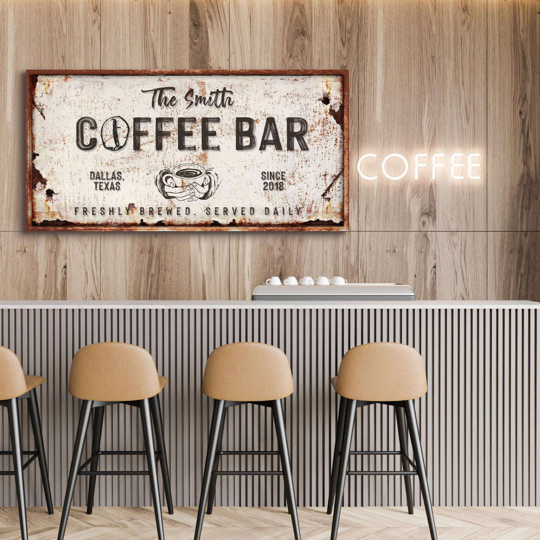 Coffee Bar Sign IV
