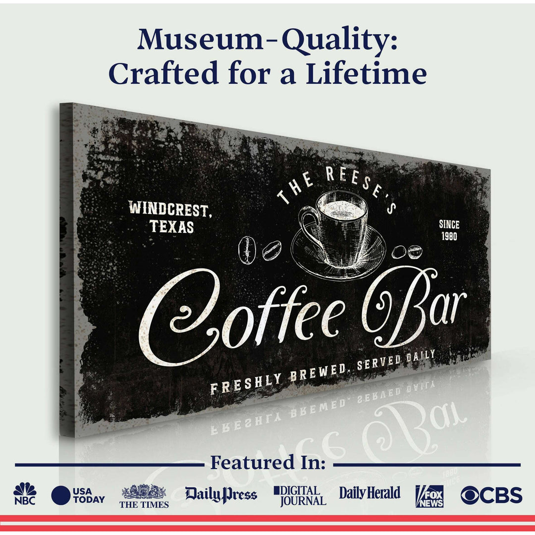 Coffee Bar Sign V