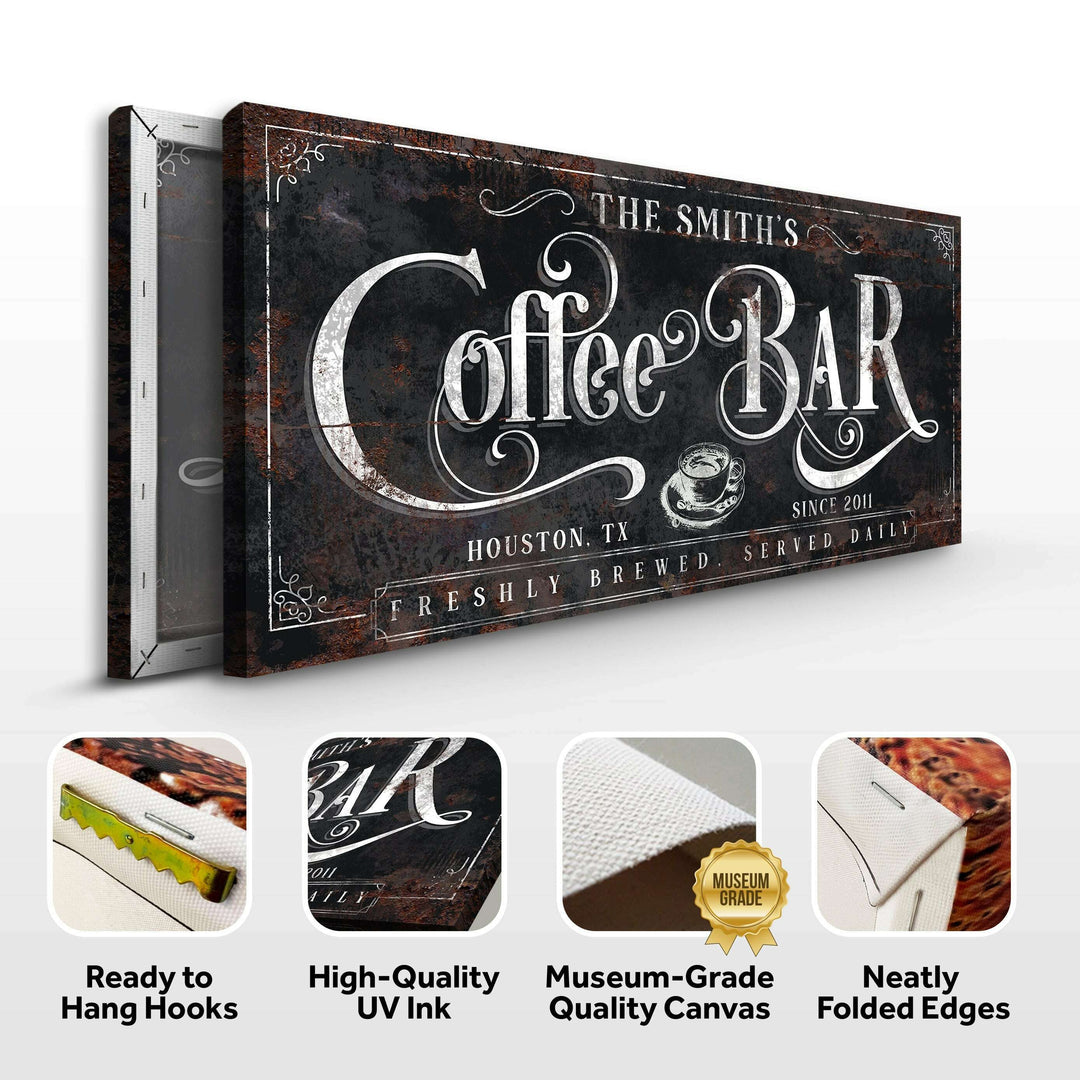 Coffee Bar Sign XI