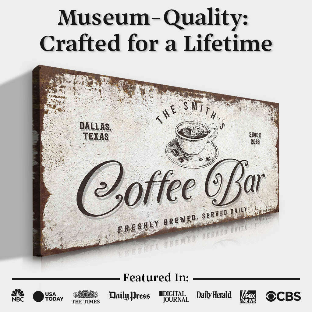 Coffee Bar Sign