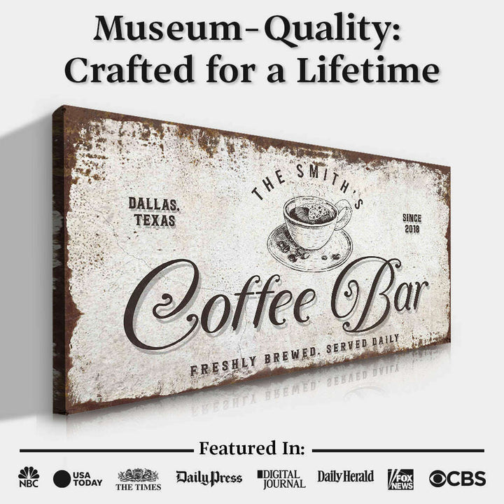 Coffee Bar Sign