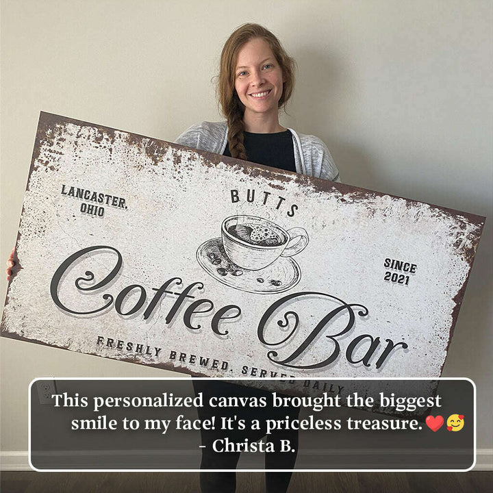 Coffee Bar Sign