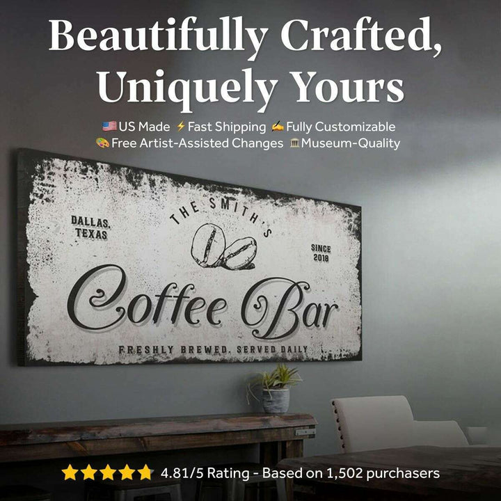 Coffee Bar Sign