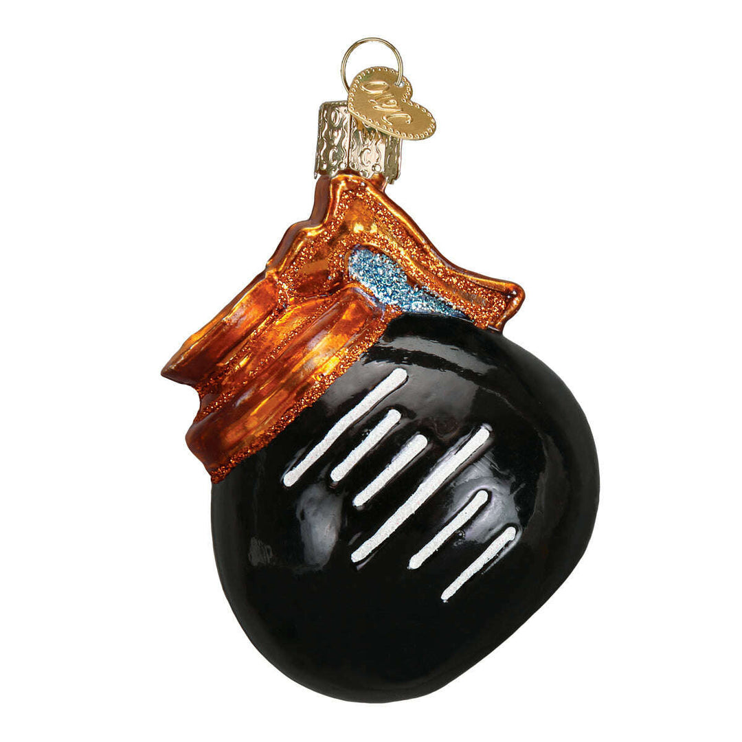 Old World Christmas Coffee Pot Blown Glass Ornament