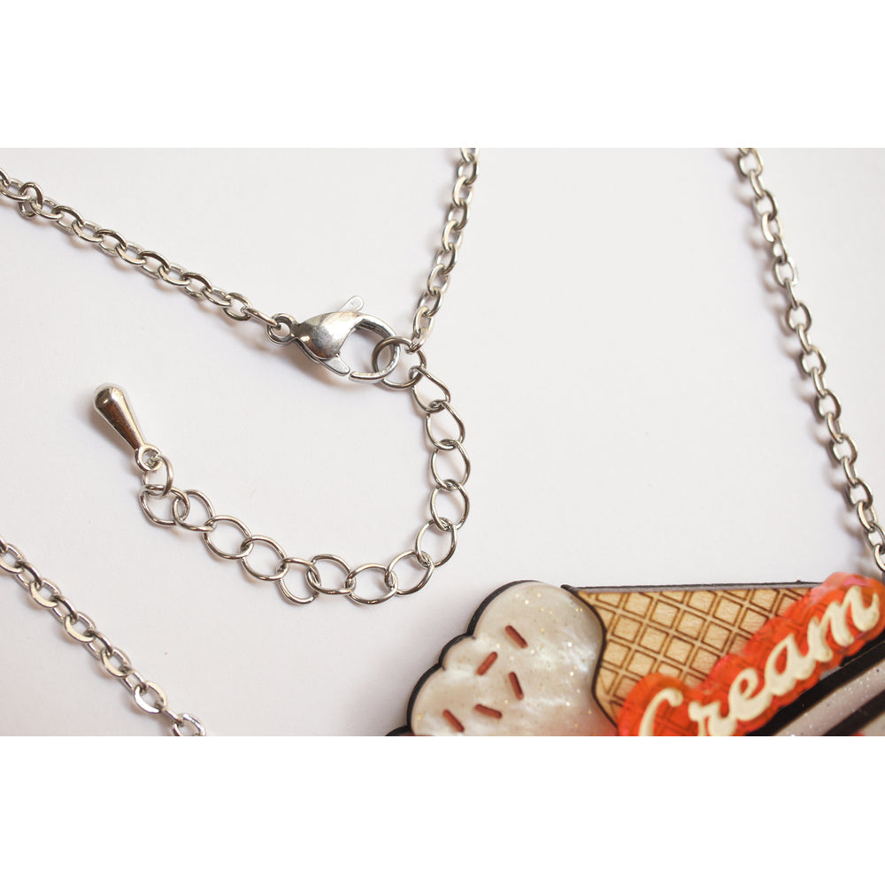 Ice Cream Truck Necklace by Laliblue 3