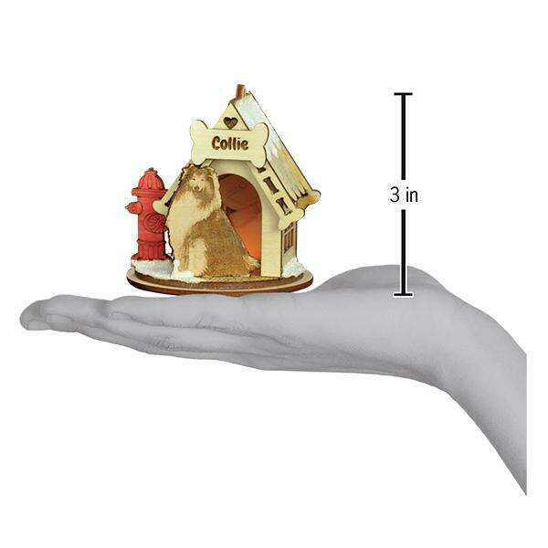 Collie Ornament