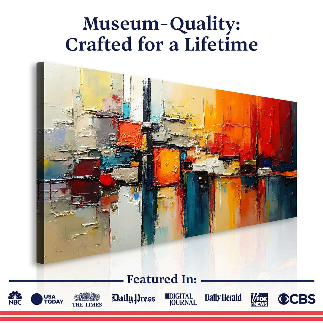 Colorful Abstract Wall Art II
