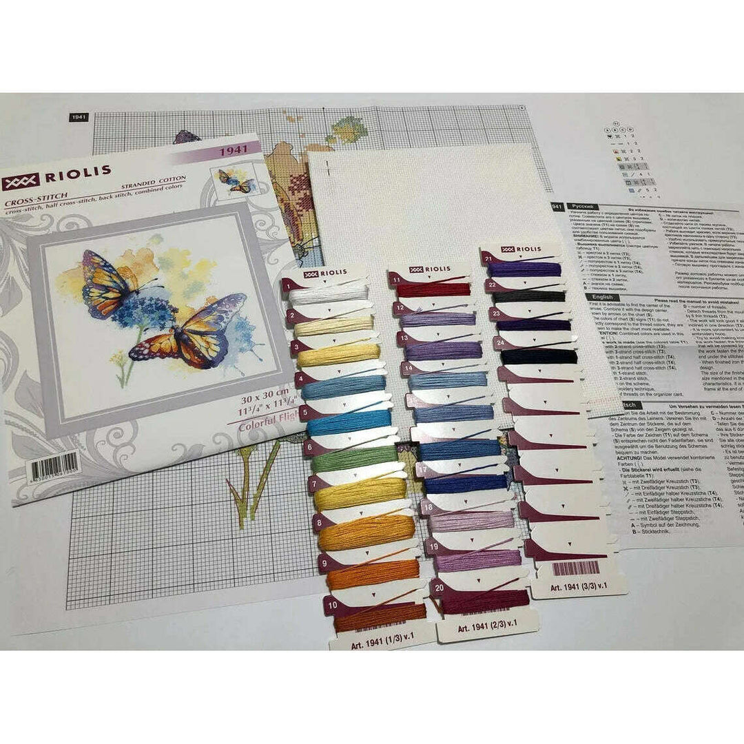 Colorful Flight R1941 Counted Cross Stitch Kit