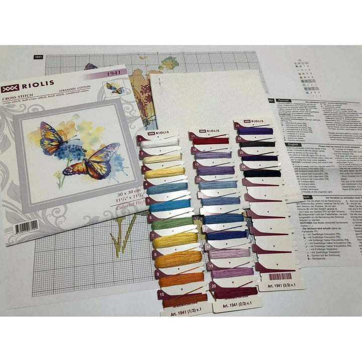 Colorful Flight R1941 Counted Cross Stitch Kit