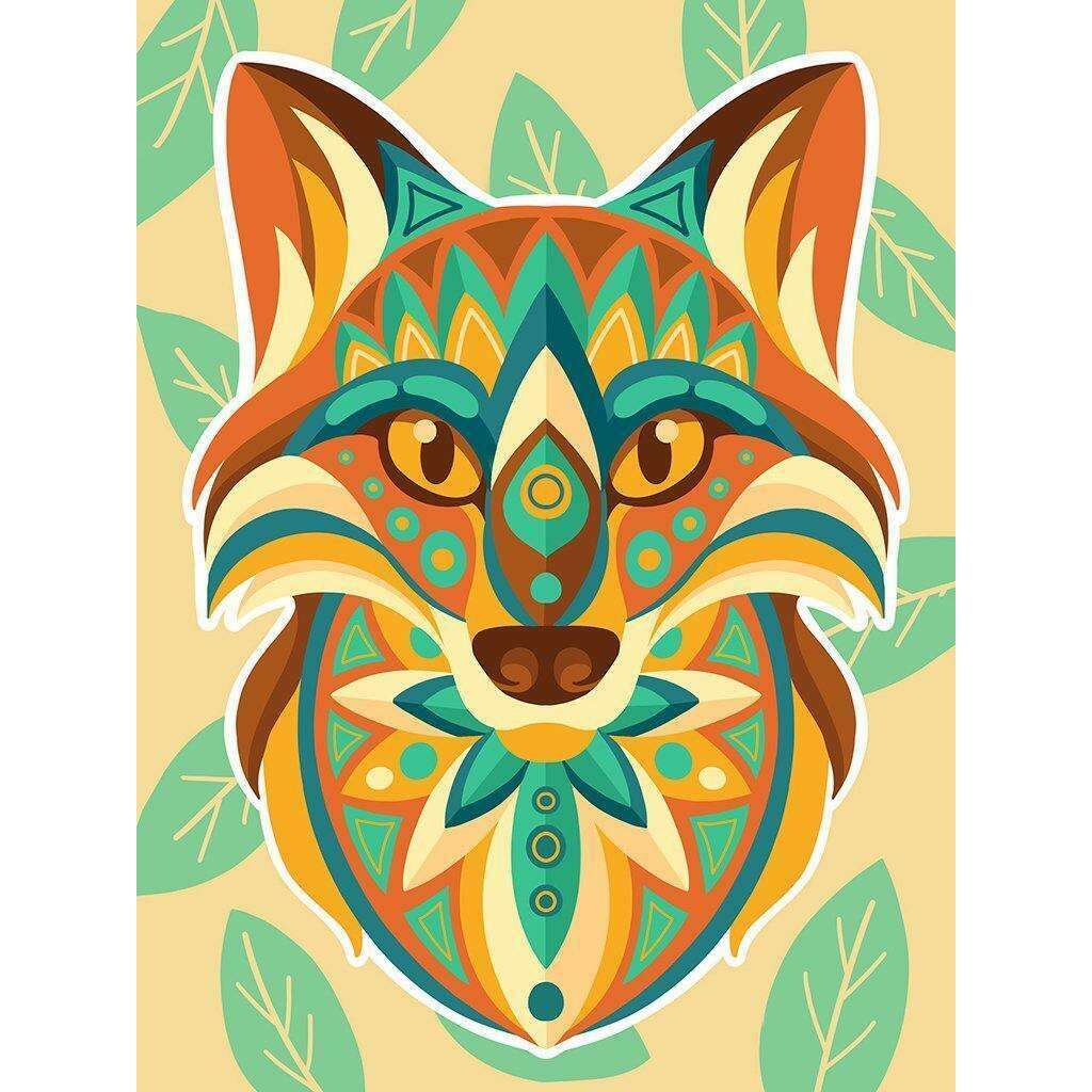 Colorful Fox CS2543 11.8 x 15.7 inches Crafting Spark Diamond Painting Kit