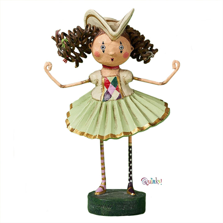 Columbine Dancer Nutcracker Christmas Lori Mitchell Collectible Figurine - Quirks!