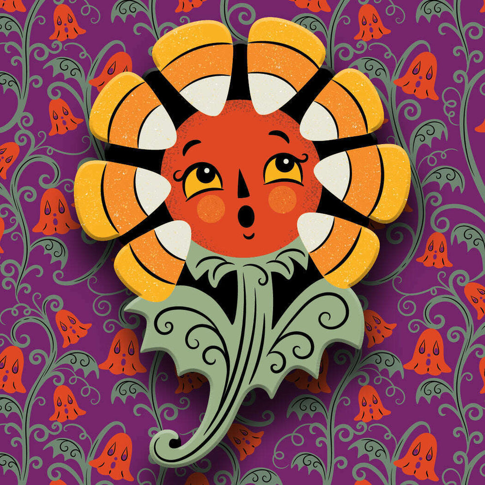 Confectious Florellaween Brooch by Johanna Parker x Lipstick & Chrome – view 2