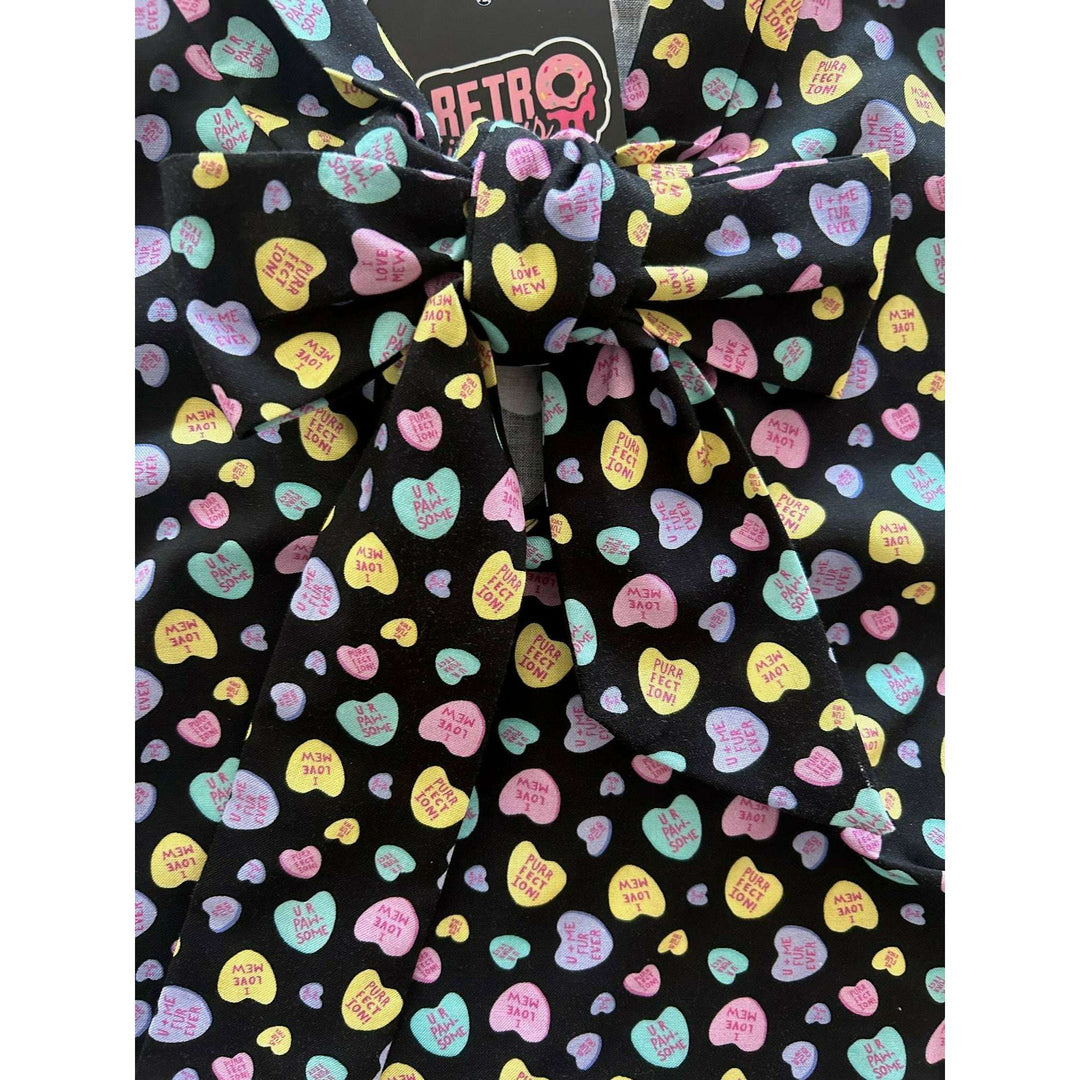 Conversation Hearts Bow Top