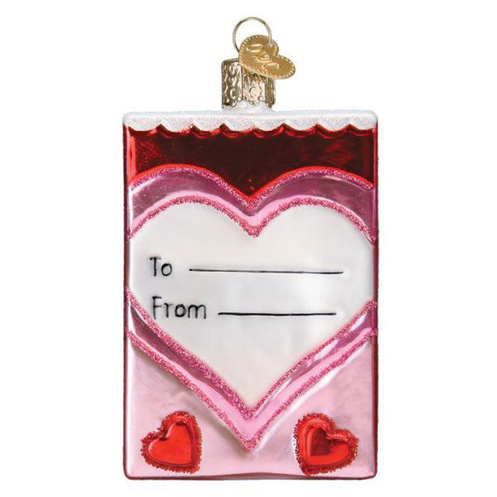Conversation Hearts Candy Ornament by Old World Christmas image 2