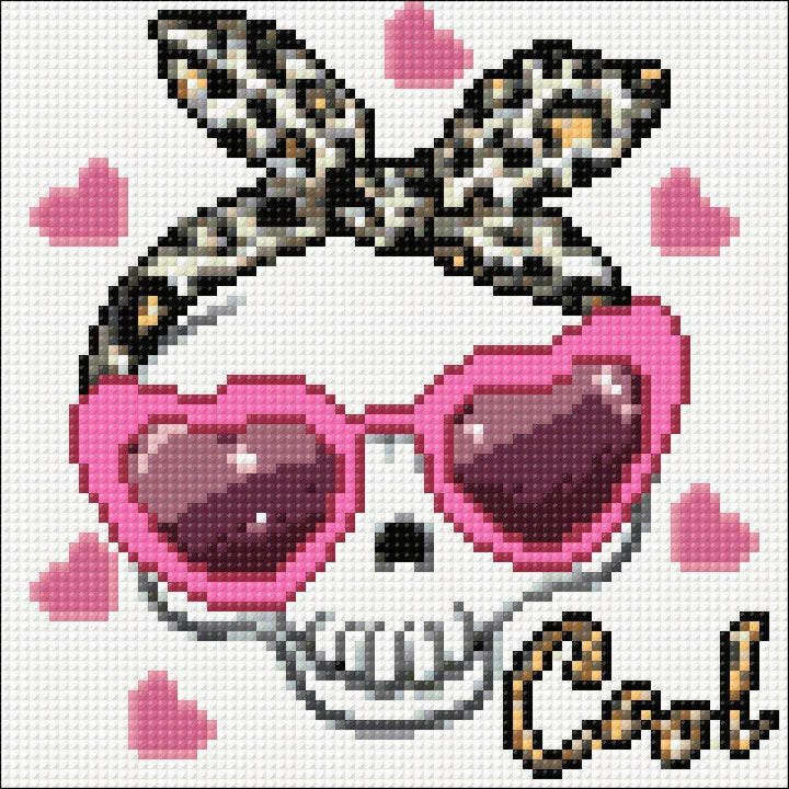 Cool CS2712 7.9 x 7.9 inches Crafting Spark Diamond Painting Kit