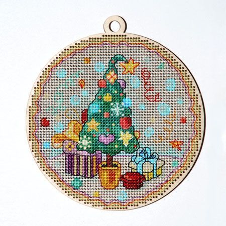 New Year's - Christmas tree  Counted cross stitch kit 5516A