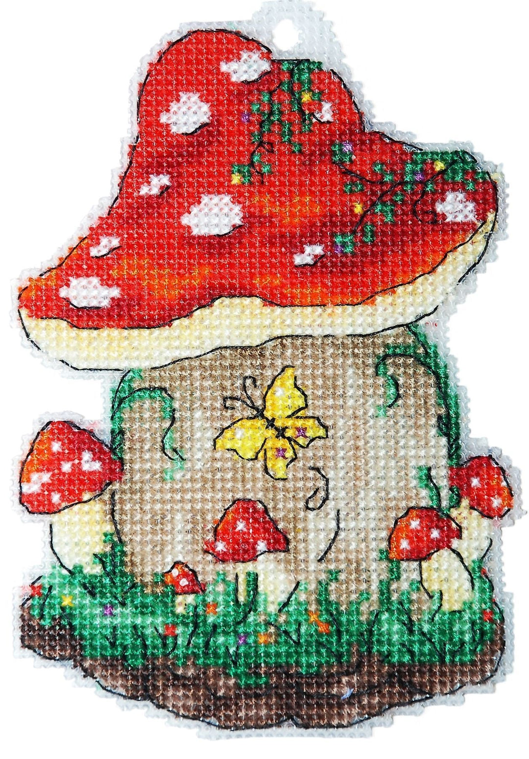 Fungus house  Counted cross stitch kit 8045A