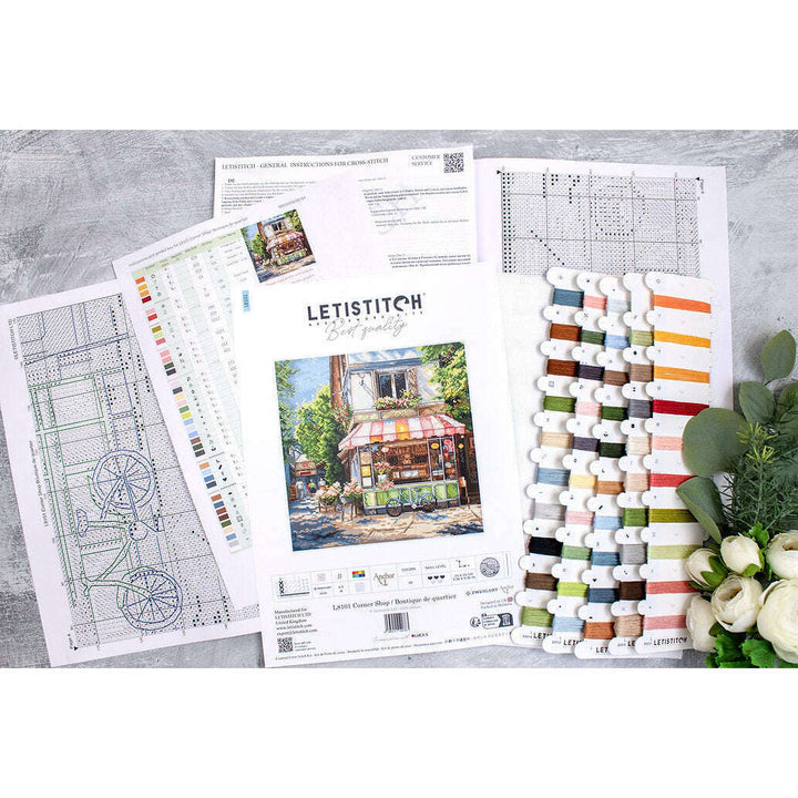 Corner Shop L8101 Counted Cross Stitch Kit