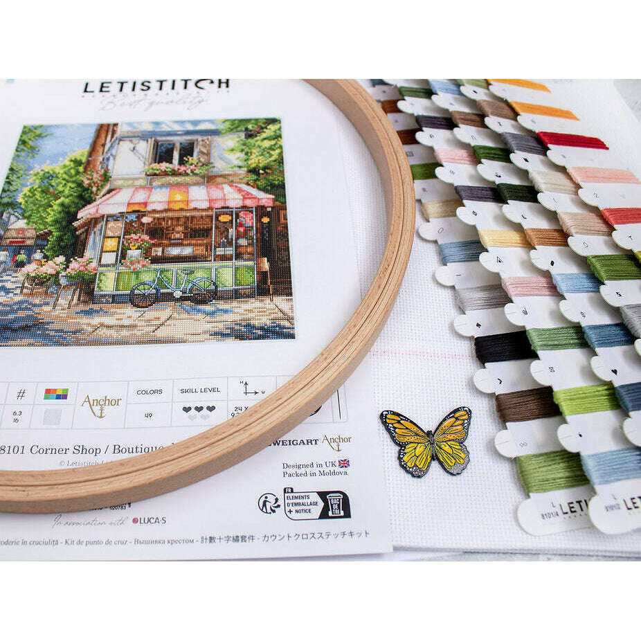 Corner Shop L8101 Counted Cross Stitch Kit