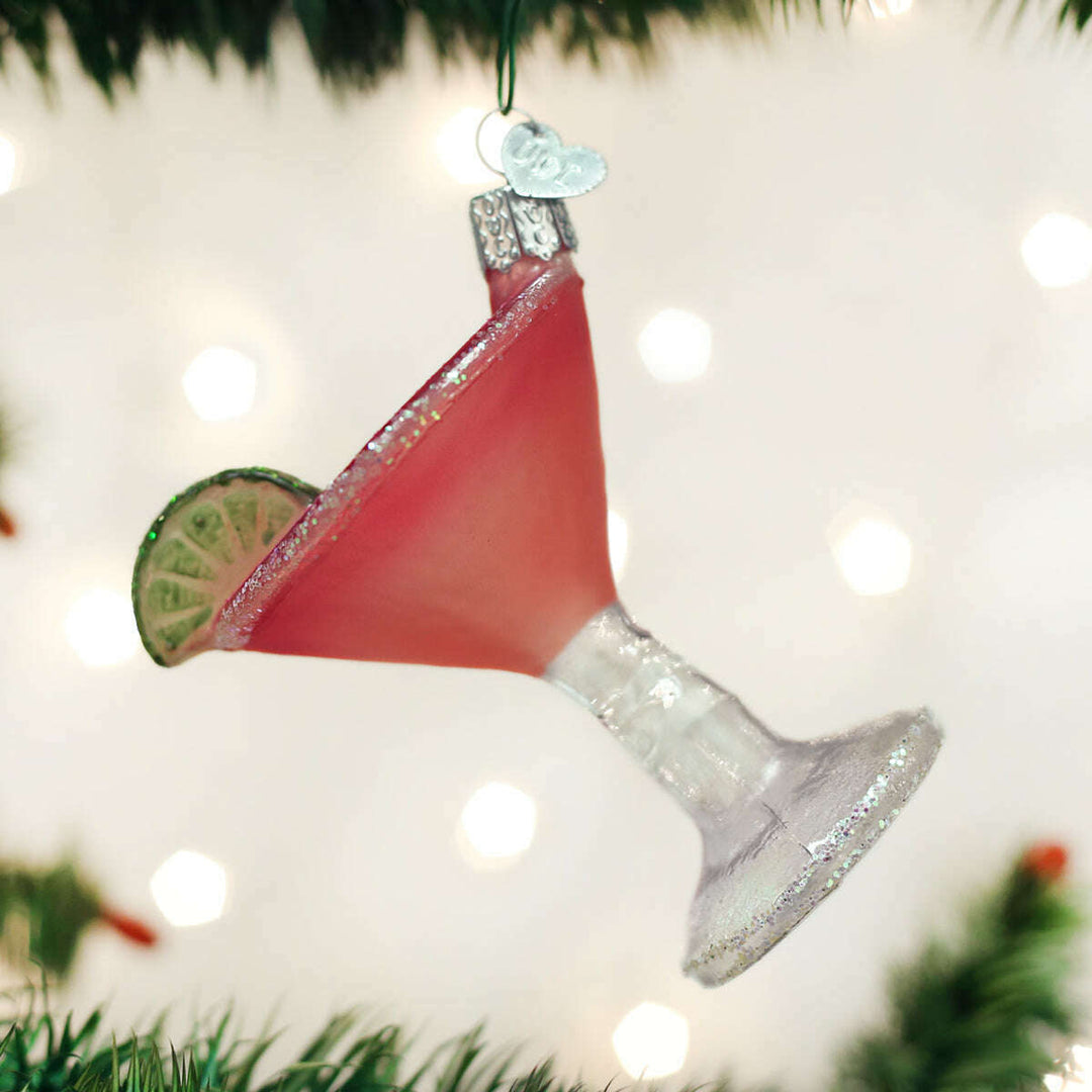 Old World Christmas Cosmopolitan Blown Glass Ornament