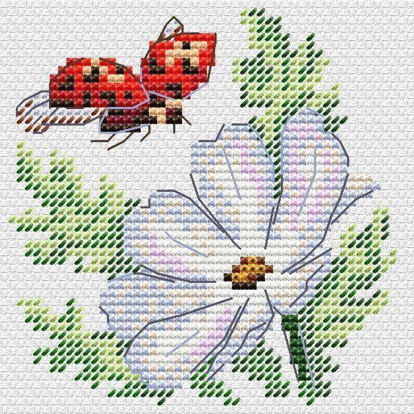 Cosmos SM-617 Counted Cross Stitch Kit