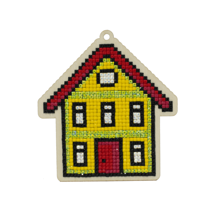 Cosy Home WWP383 Diamond Painting on Plywood Kit
