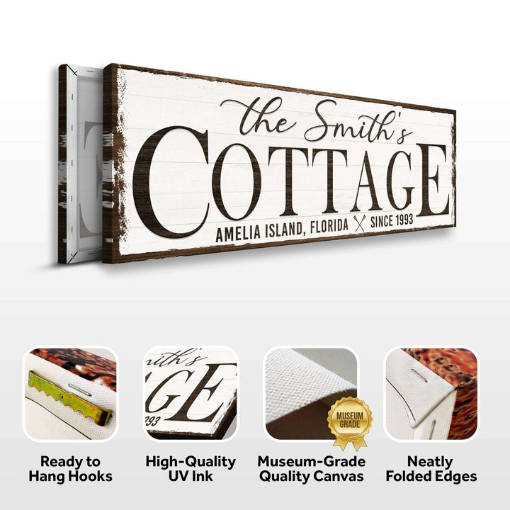 Cottage Beach House Sign II
